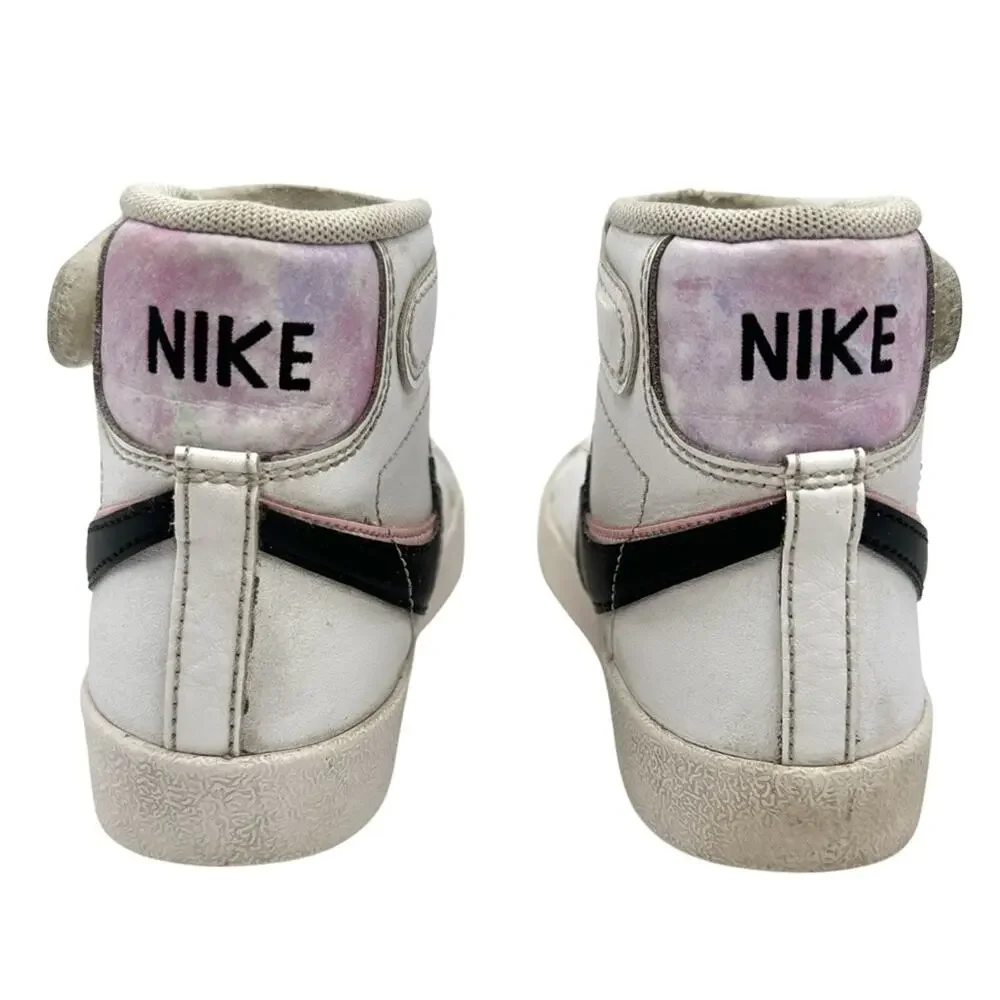 Nike Blazer Mid 77 SE Double Swoosh White Arctic Punch Toddler - size